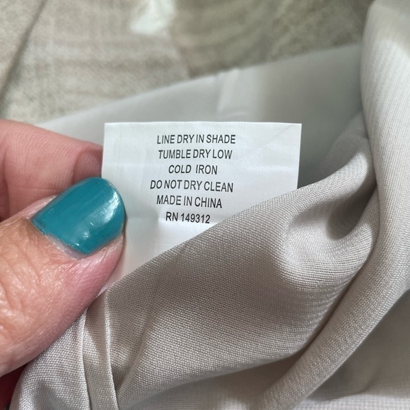 Saints & Secrets Mocha and White Floral Mini Sundress, NWT, Large - Picture 8 of 12